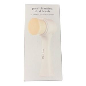 Nooni Pore Cleansing Tool Dual-Sided Manual Facial Cleansing Brush Microfiber &